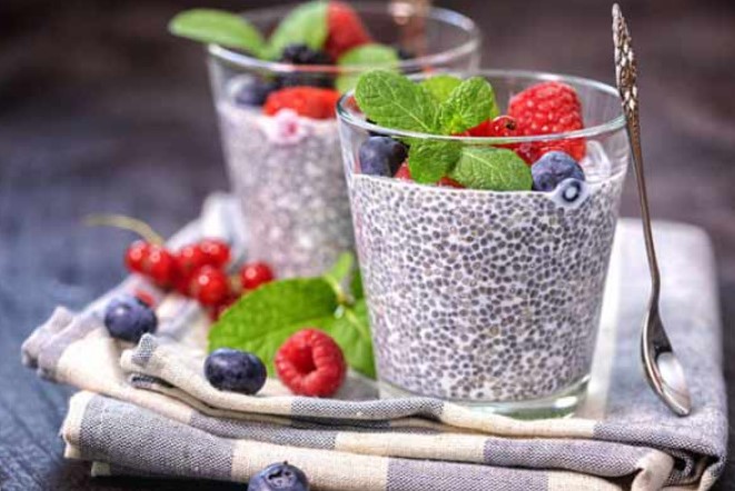 پودینگ چیا برای دیابت