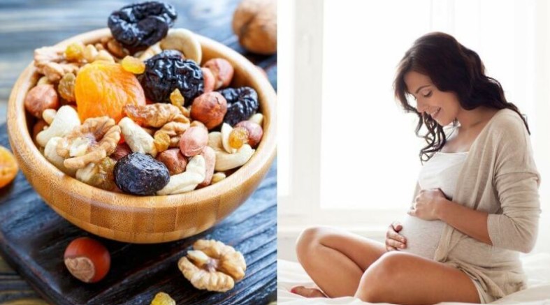 فواید آجیل در بارداری