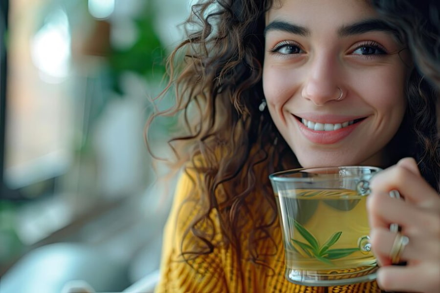 چای سبز در رژیم پسرزایی
