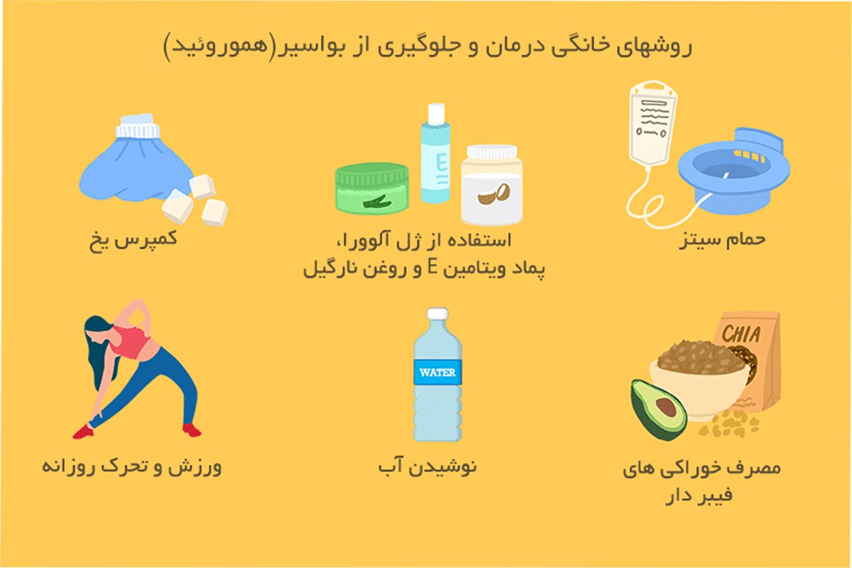 برای درمان بواسیر چی بخوریم