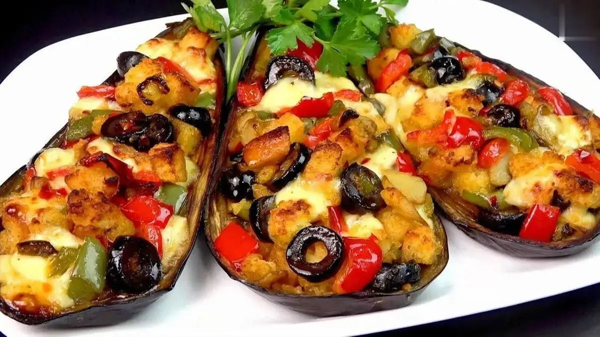 غذا بدون گوشت با بادمجان | ایران رژیم غذا بدون گوشت با بادمجان