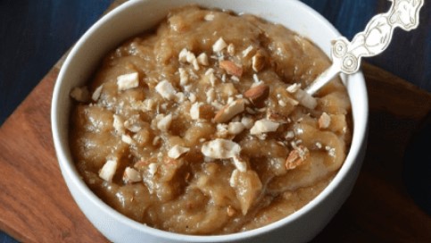 طرز تهیه حلوا بادام‌زمینی سالم