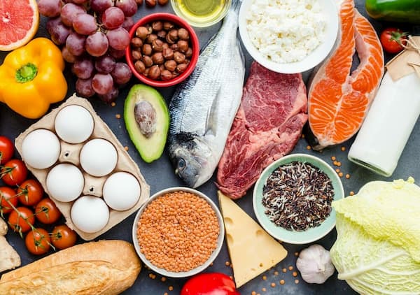 برنامه غذایی پرکالری با تعادل ماکرو