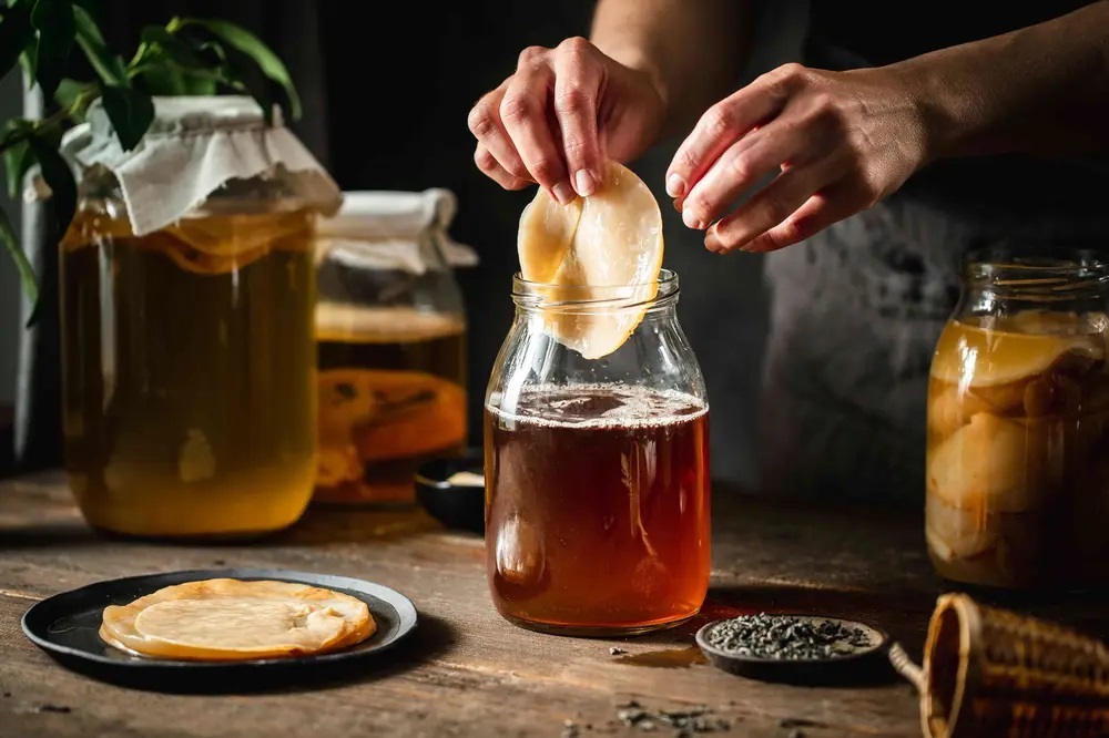 پروبیوتیک خانگی با چای