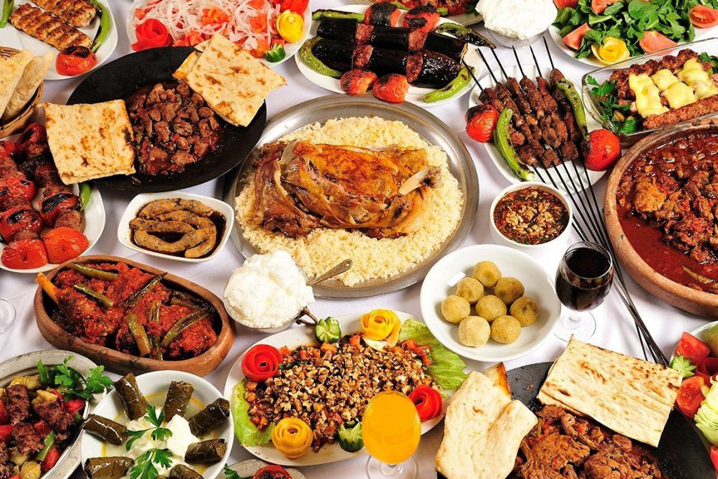 جدول غذای گیاهی گرم‌کننده برای طبع سرد