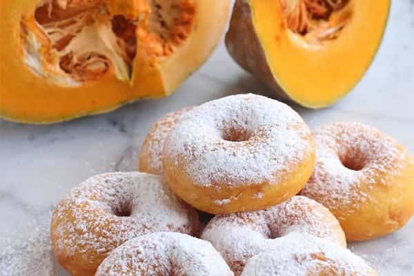 دونات کدو حلوایی