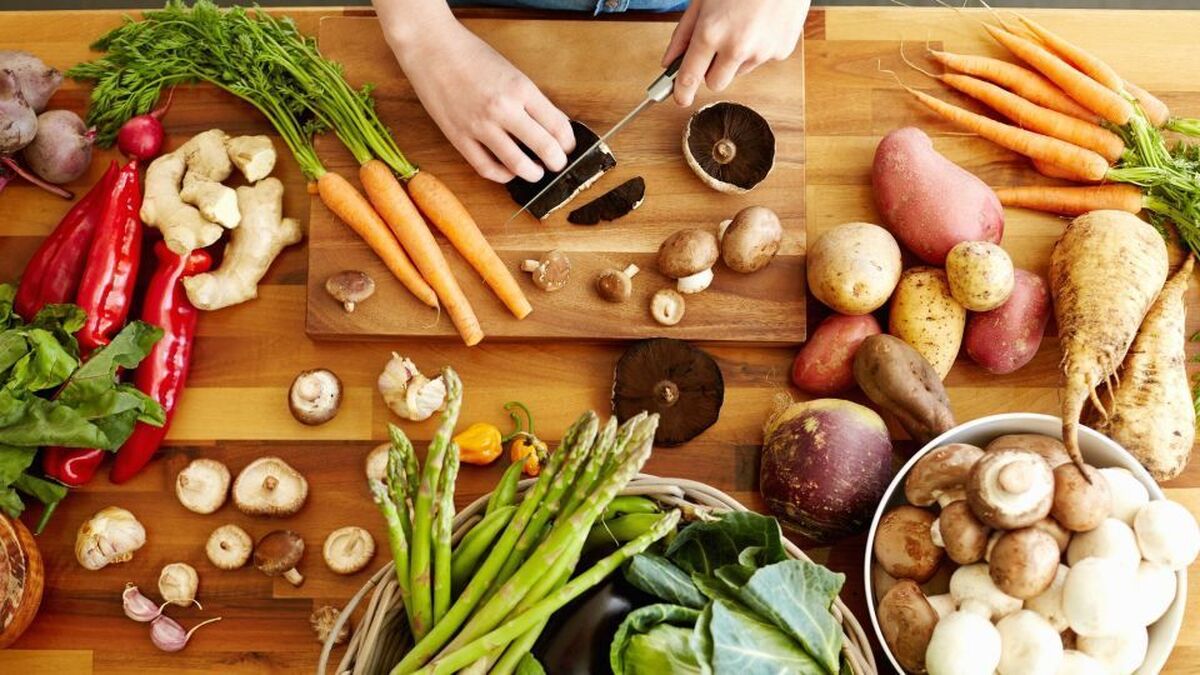 برنامه رژیم گیاه خواری برای تعادل طبع بلغم