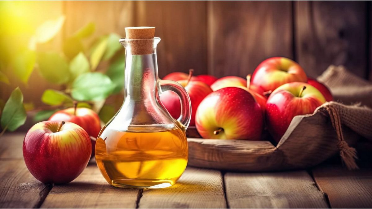 درخشندگی مو با آلوئه ورا و سرکه سیب